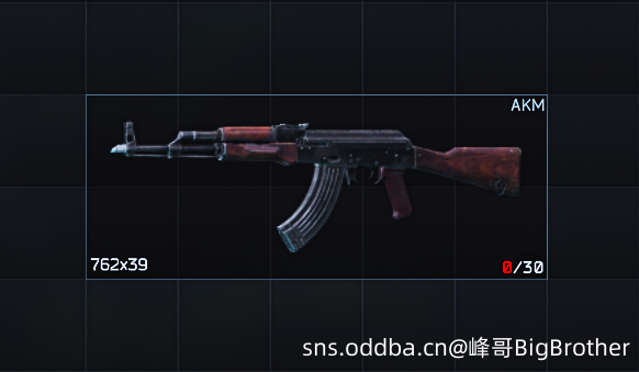 Izhmash 7.62×39 AKM膛口制退补偿器（6P1 0-14） 斜切口  贴图发白修复